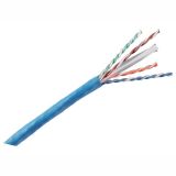 六類屏蔽SF/UTP,4P低煙無鹵線纜,500米/軸,藍色