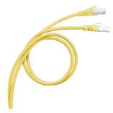 3m 6A UTP 跳線, PVC,  黃色