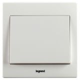 羅格朗開關插座 美淳 白色 一位雙控 一開雙控開關 10AX