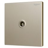 羅格朗開關插座 逸景零售 米蘭金 一位電視插