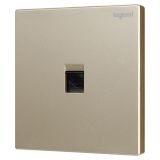 羅格朗開關插座 逸景零售 米蘭金 一位電腦插 超五類