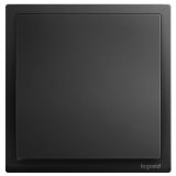 羅格朗開關插座 朗淳 碳素黑 一位單控開關 一開單控 16AX