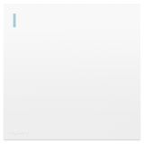 羅格朗開關插座 暢境  玉蘭白 一位單控帶指示開關 一開單控 16AX