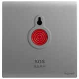 羅格朗開關插座 仕藝Pro 深砂銀 緊急呼叫開關