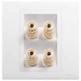 羅格朗開(kāi)關(guān)插座 仕藝 陶瓷白 二位音箱插