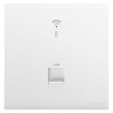 羅格朗無線wifi 陶瓷白 雙頻百兆面板AP PoE