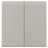 羅格朗開關(guān)插座 綺蘊(yùn) 粉鉑金 二位單控開關(guān) 二開單控 16AX