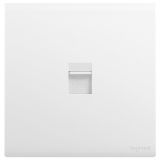 羅格朗開關插座 茗畫 玉蘭白 一位電腦插