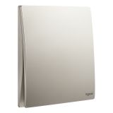 羅格朗開關插座 未萊 粉鉑金 一位單控開關 一開單控 16AX