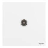 羅格朗開關插座 仕典Plus 陶瓷白 一位電視插