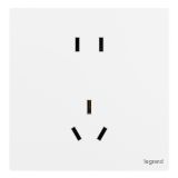 羅格朗開關插座 仕典Plus 陶瓷白 連體二三插座 五孔插座 10A