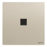 羅格朗開關插座 逸景Plus 粉鉑金 一位電腦插（六類）