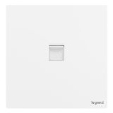 羅格朗開關插座 仕典Plus 陶瓷白 一位電話插