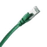 5米6A類屏蔽LSZH跳線(綠色)