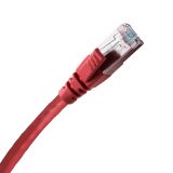 3米6A類屏蔽LSZH跳線(紅色)