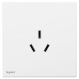 羅格朗開關插座 仕典工程 玉蘭白 三扁插座 三孔插座 16A