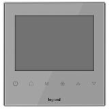 羅格朗開(kāi)關(guān)插座 深砂銀 逸景溫控器(VRV線控+新風(fēng)+水地暖)