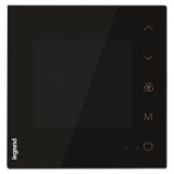 逸遠(yuǎn) 鏡面黑 水地暖溫控器_鏡面黑