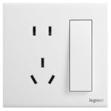 羅格朗開(kāi)關(guān)插座 明智plus 帶一位單控連體二三插座