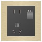 尊寶酒店客控 帶開關二三插座