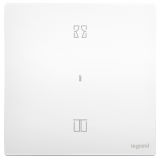 羅格朗智能家居 未萊IOT 陶瓷白 一位智能窗簾開關(guān)