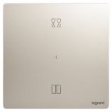 羅格朗智能家居 未萊IOT 粉鉑金 一位智能窗簾開關(guān)